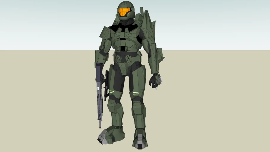 Spartan 001 MARK I Supersoldier