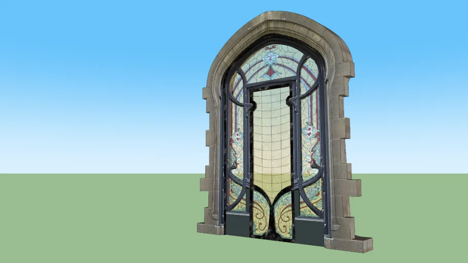 Art Nouveau Door