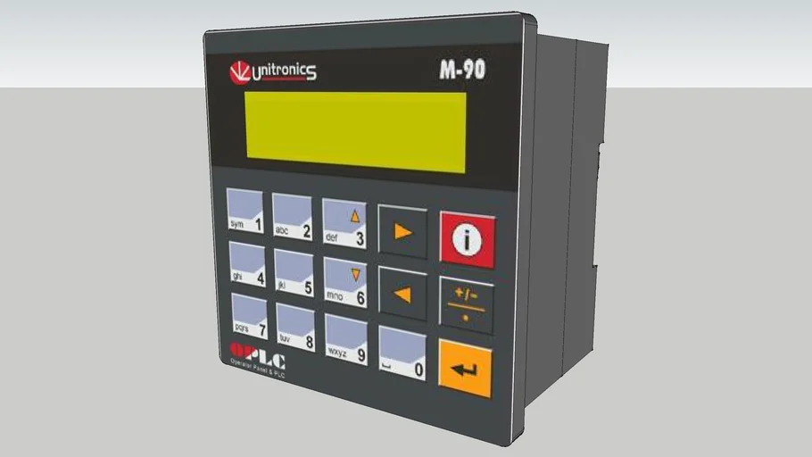 Clp + IHM M90 Unitronics