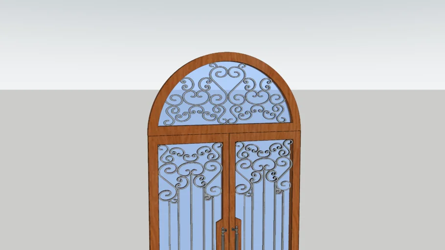 CLASSICAL DOUBLE DOOR