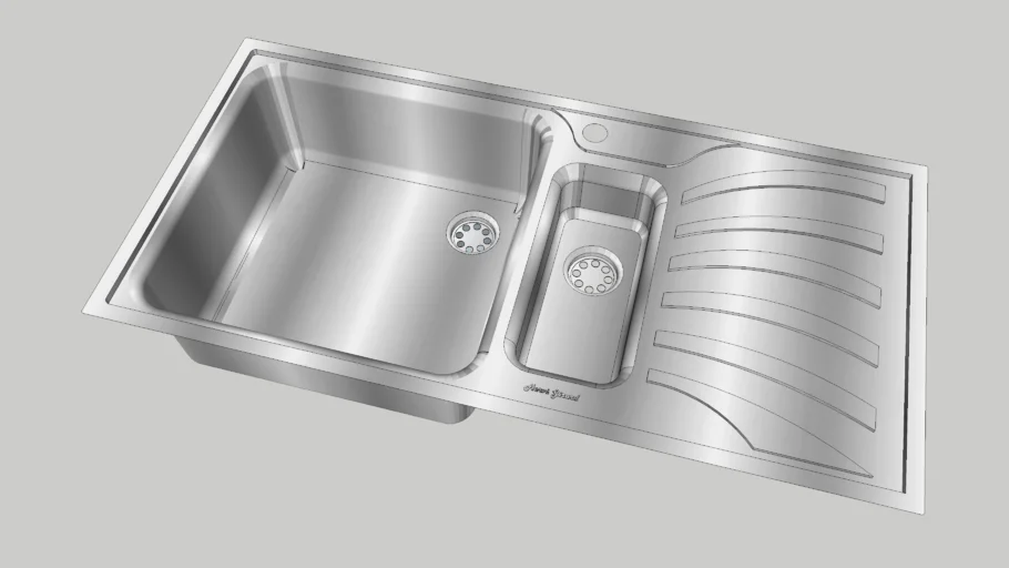 evier encastrable en inox