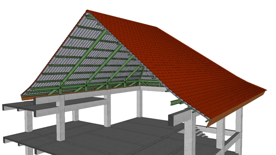 Concrete Roof Tiles (Genteng Beton)