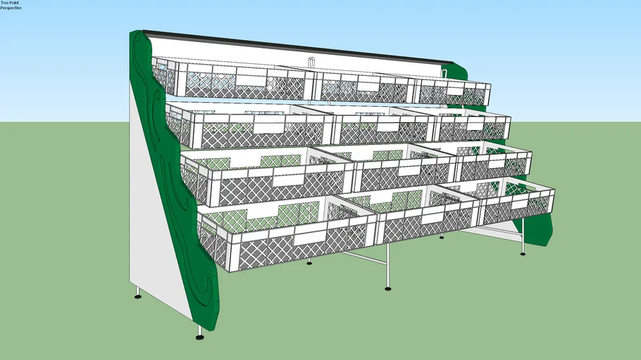Expositor Hortifruti Lateral