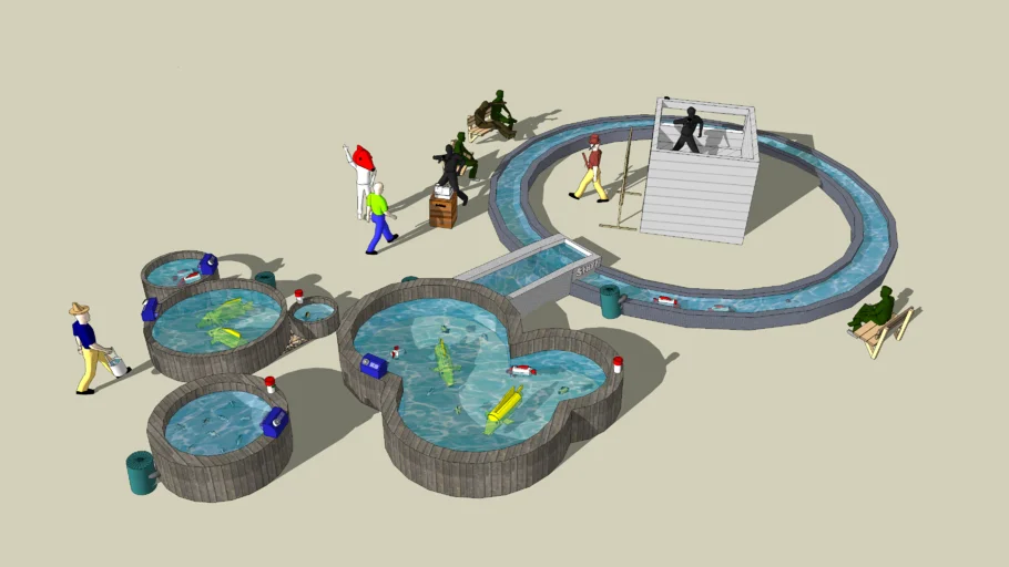 Koi Farm And Race Track