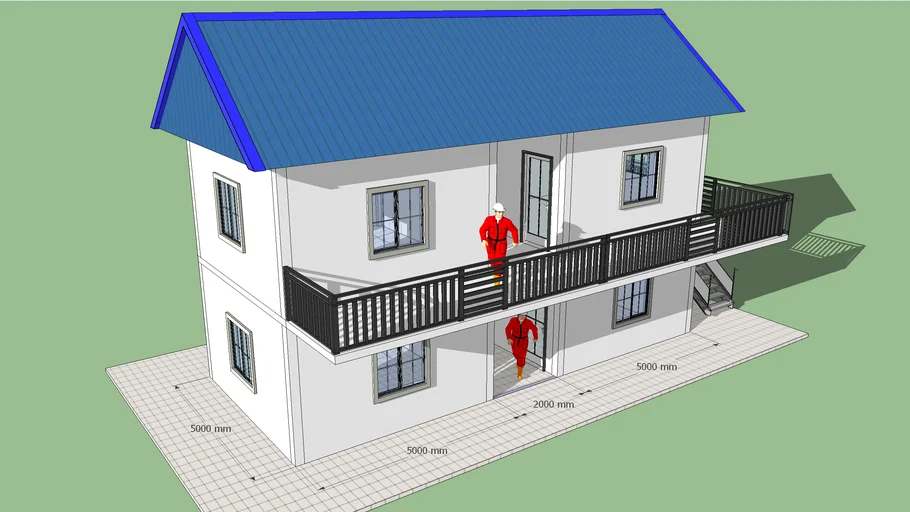 Construction worker house