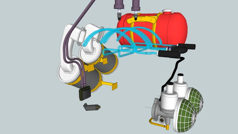 Build Your Own Opposing Piston James Engine - pt. 1