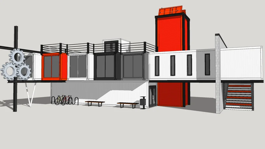 Shipping Container Building