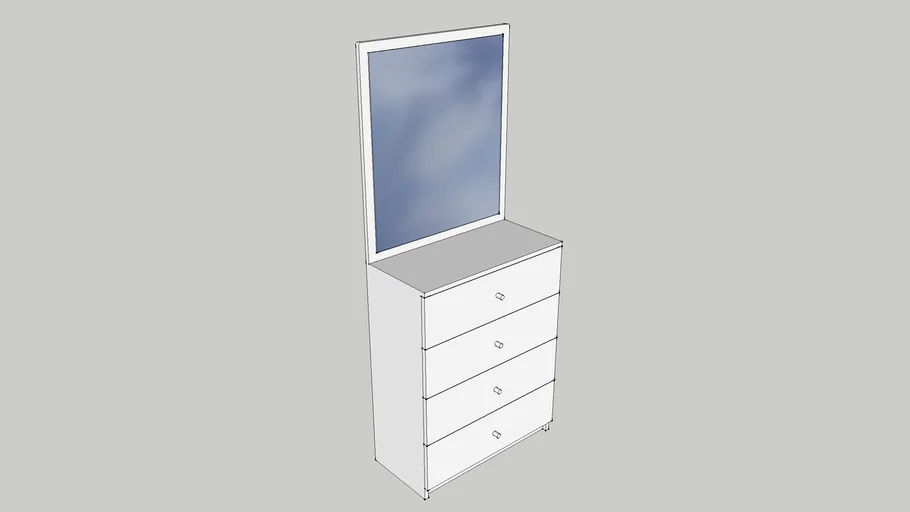 Dekoruma Pro Design Yuka Dressing Table