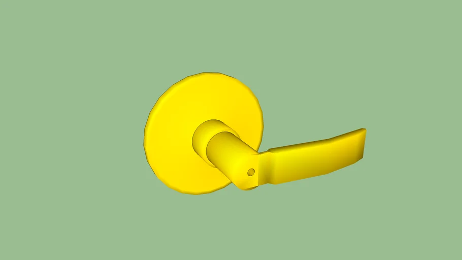 door handle gold