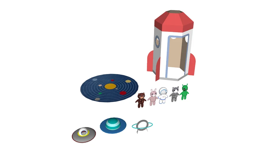 IKEA AFTONSPARV outer space