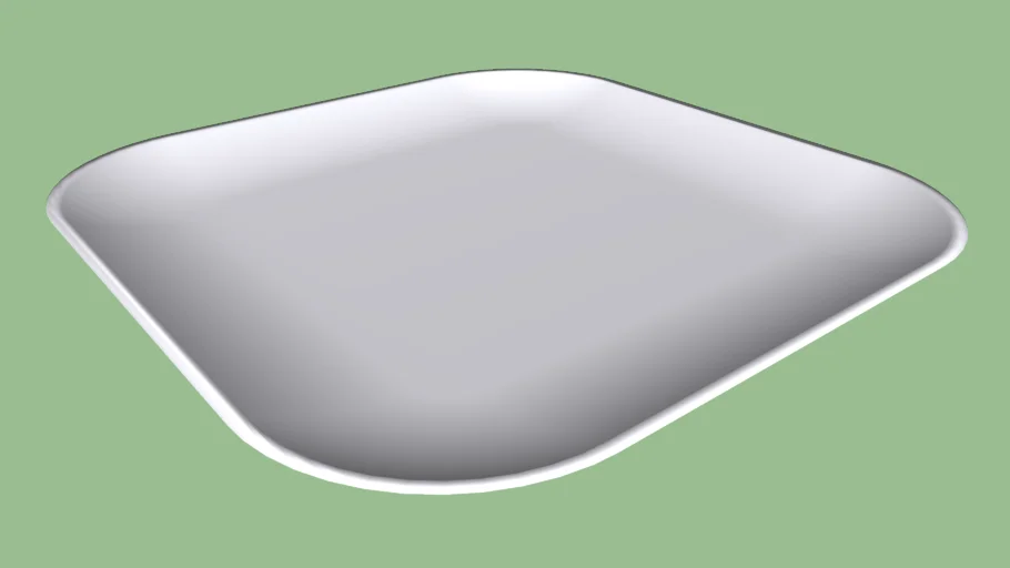 Square Plate / Prato Quadrado