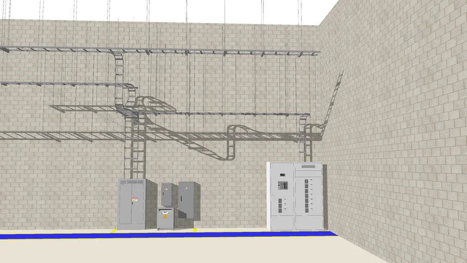 ELECTRICAL INSTALATION SQUARE D I LINE SWITCHBOARD MICROLOGIC