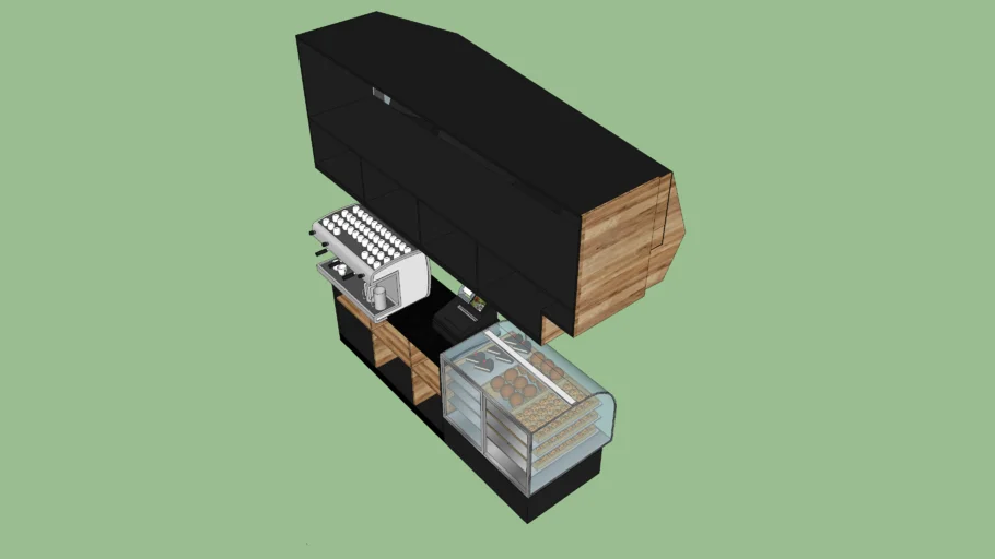 coffee shop cashier counter