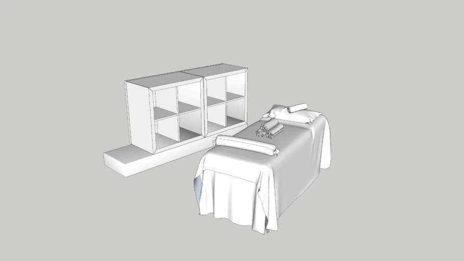 Masssage bed