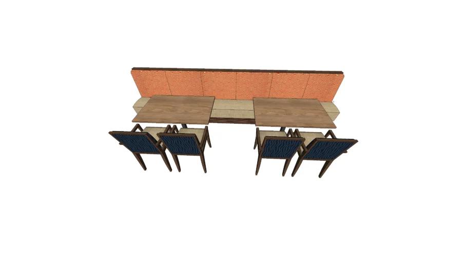 Dining Booth template