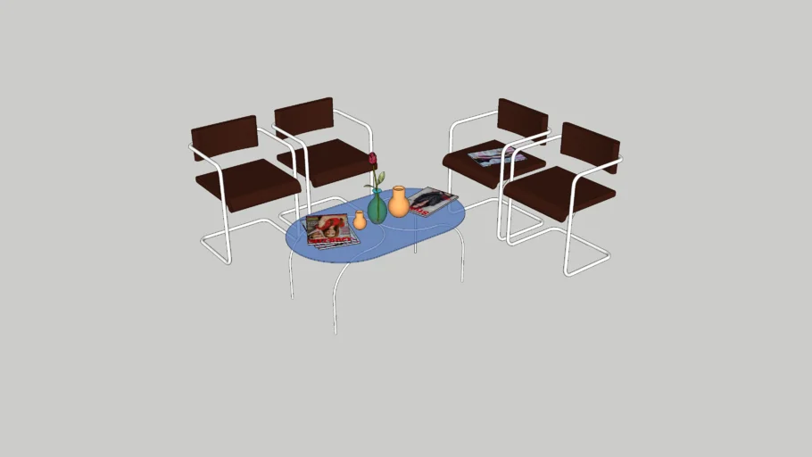 sala de espera/ cadeira/ mesa de centro/