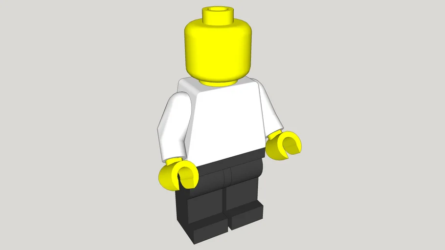 Lego man | 3D Warehouse