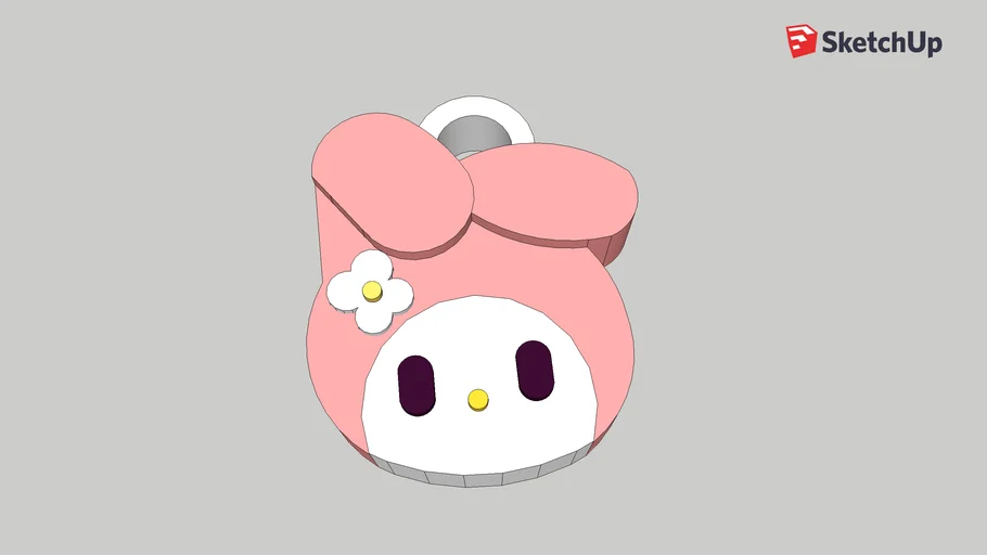my melody keychain