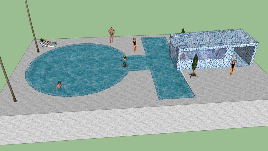 Piscina Ansata - Sauna, spa e raia