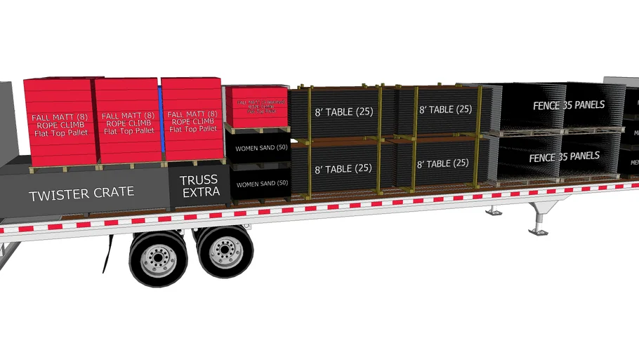 Trailer 6 Load Plan | 3D Warehouse