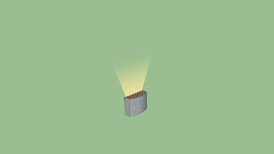 luminaria de parede
