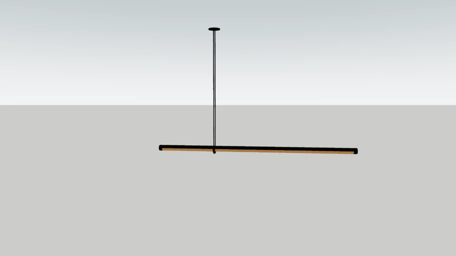 Pendant Light Strip Black 