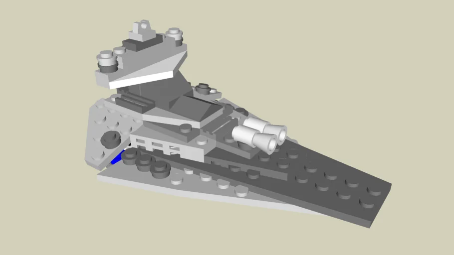 Lego Imperial Star destroyer minikit