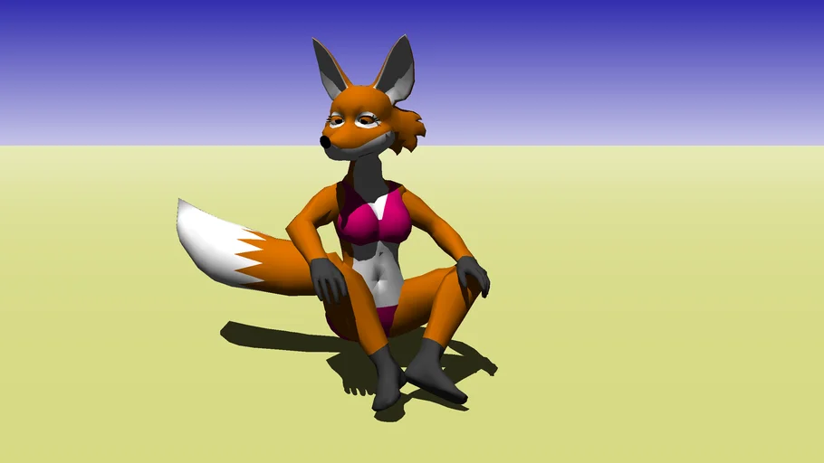 anthro fox girl