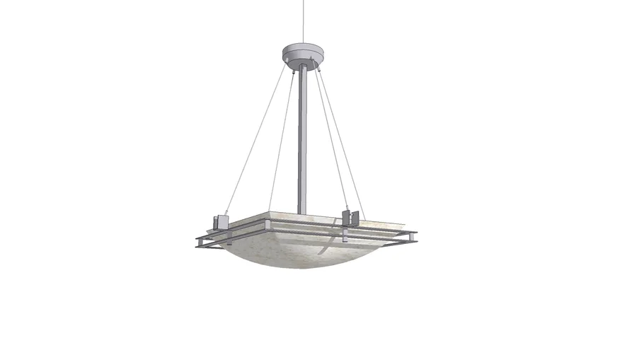 Clouds 22" Wide Brushed Nickel LED Pendant Light by Justice Design