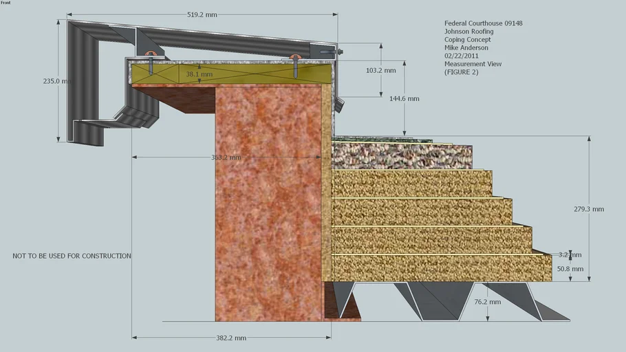 Metal Coping Detail