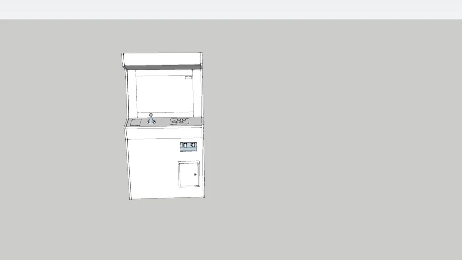 Arcade Machine | 3D Warehouse