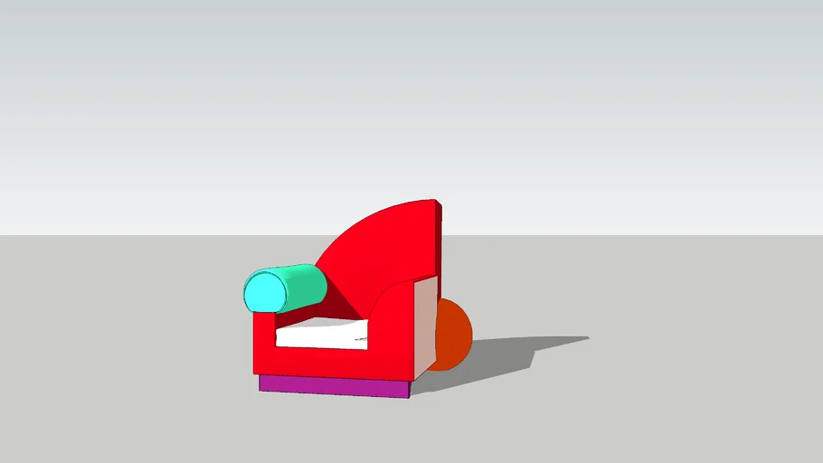 Bel Air Chair. Peter Shire
