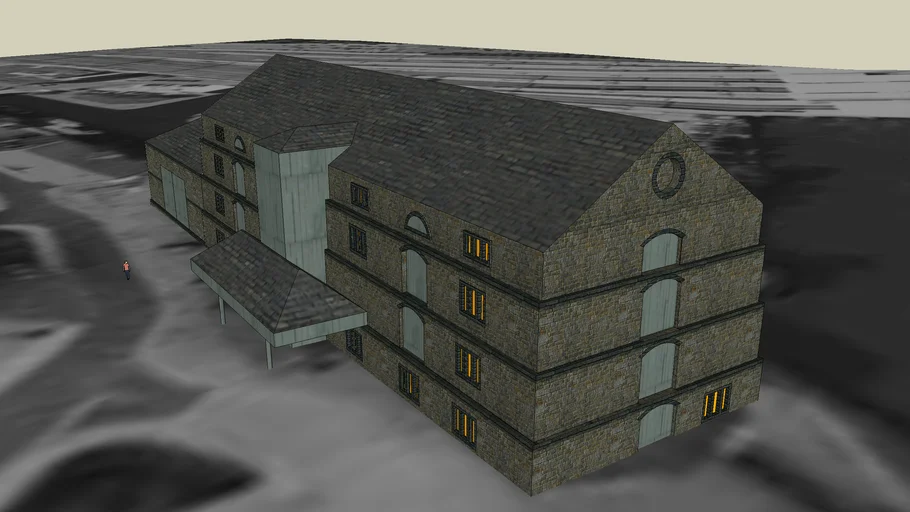 Granary Building 1777 Leeds and Liverpool Canal Basin