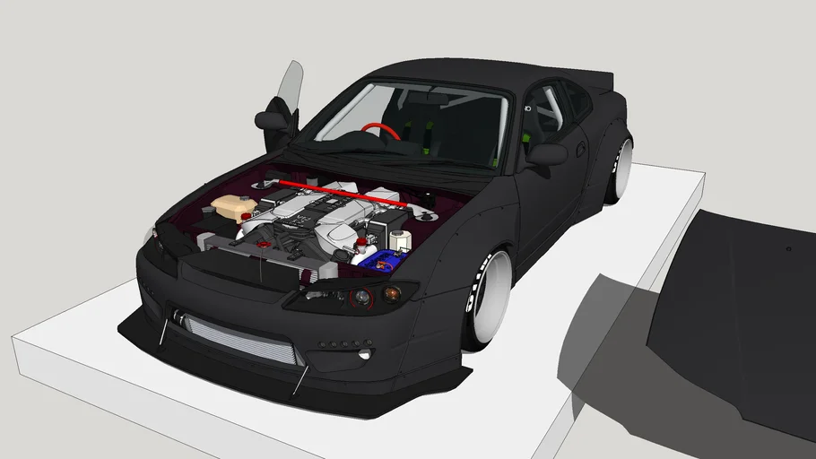 Nissan silvia s15 full modified 