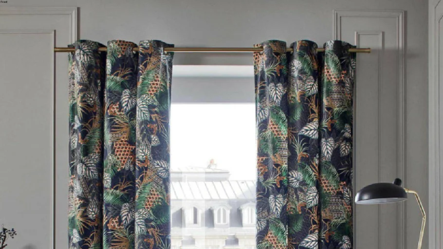 Rideau à oeillets dorés Gualpa multicolore 139,00 €