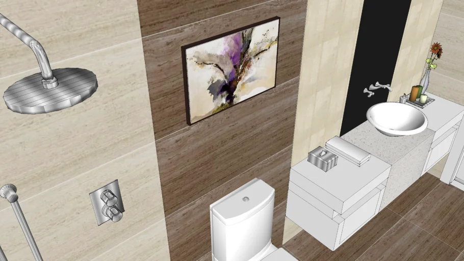 lavatory cabinet with mirror