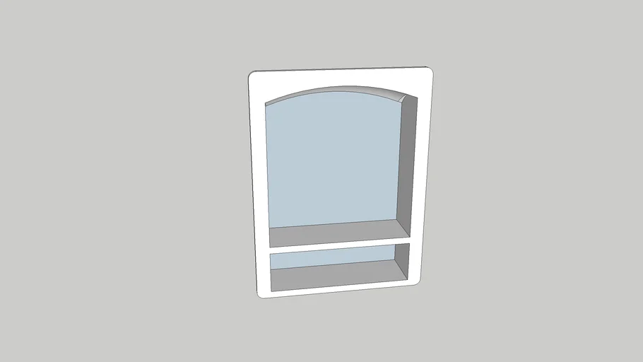 AMI Double Recessed Caddy