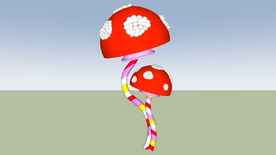 Wonka Giant Candy Mushroom