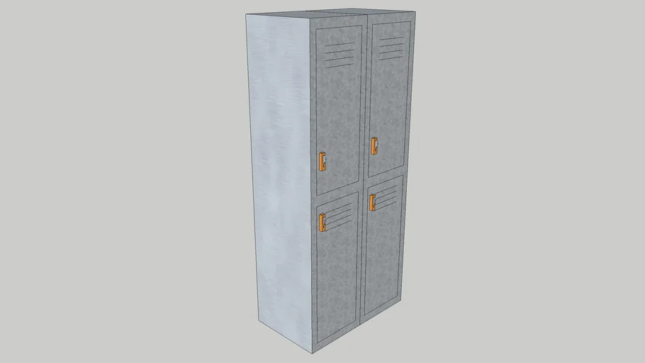 vestiaire-4-cases-3d-warehouse