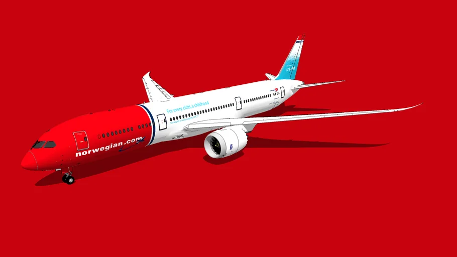 Norwegian Long Haul Boeing 787-9 Dreamliner