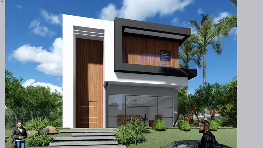 Villa architectural design