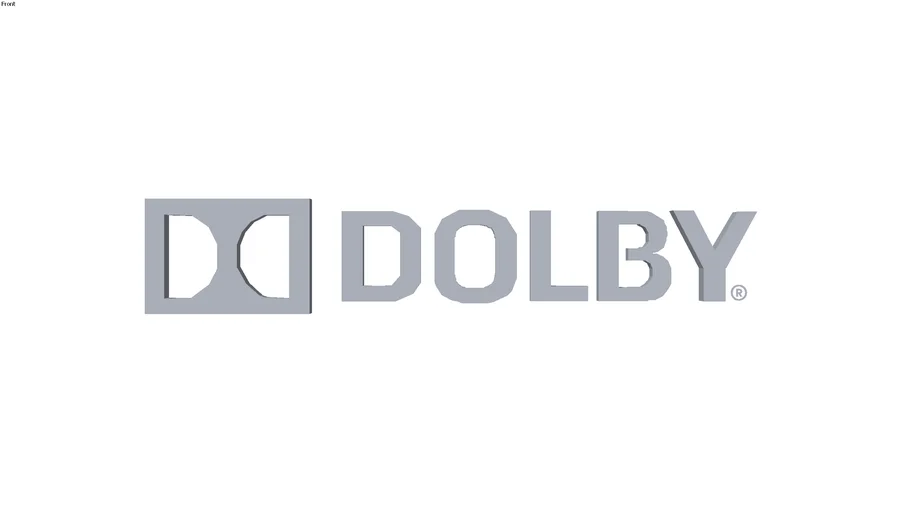 Dolby Logo (2013 Present)