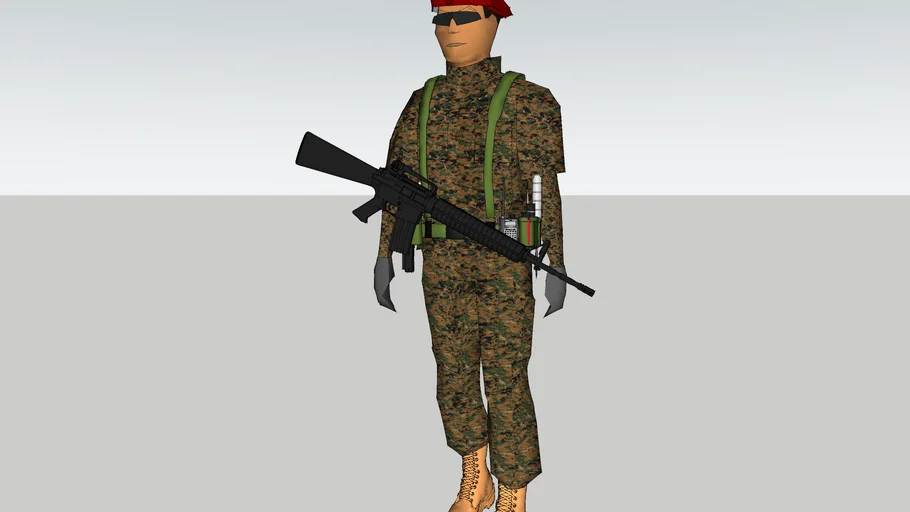    soldado kaibil de guatemala 