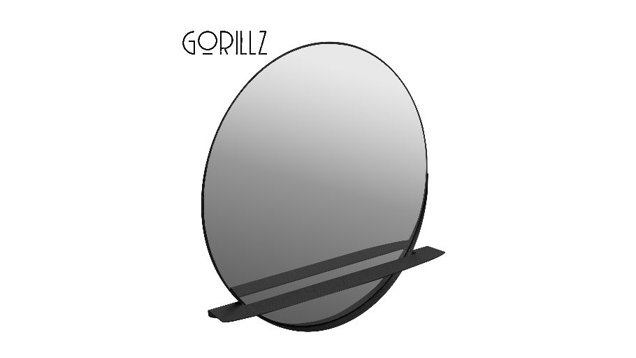 Gorillz Alien60 Mirrors - Black