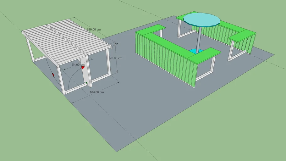 BANCS MODULABLES | 3D Warehouse