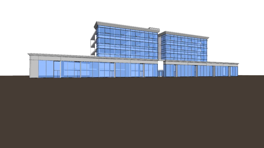 BUILDING OFFICE 01 | 3D Warehouse