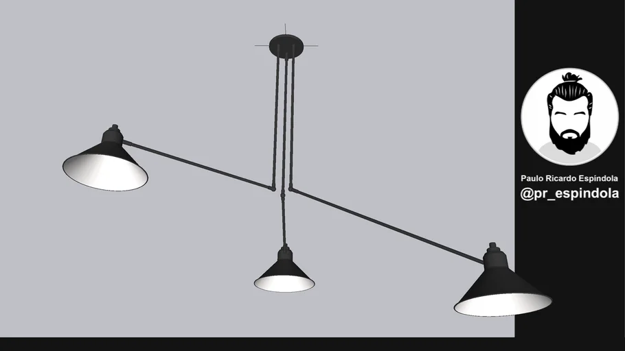 Luminária de teto Dione