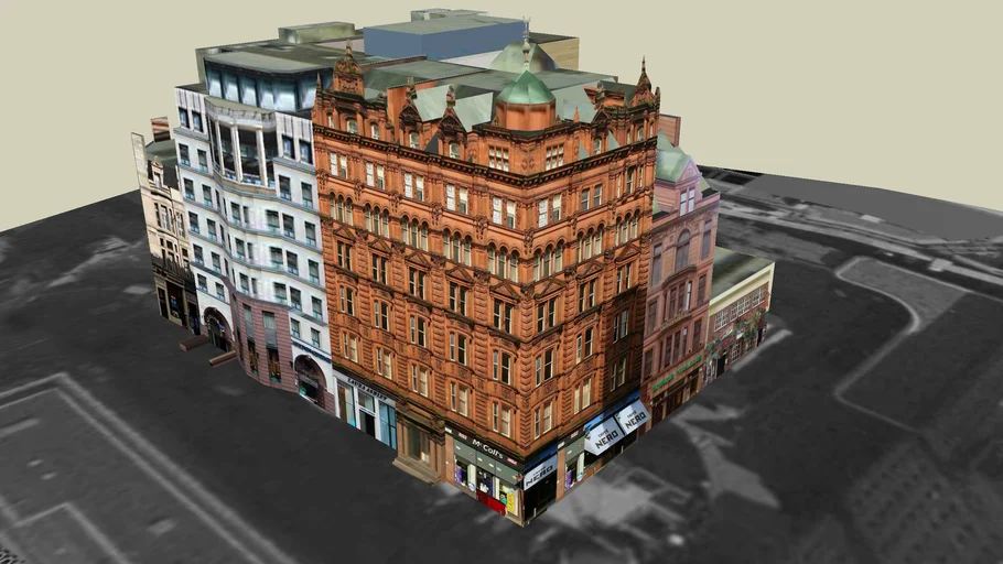 Glasgow grid - Dundas Street