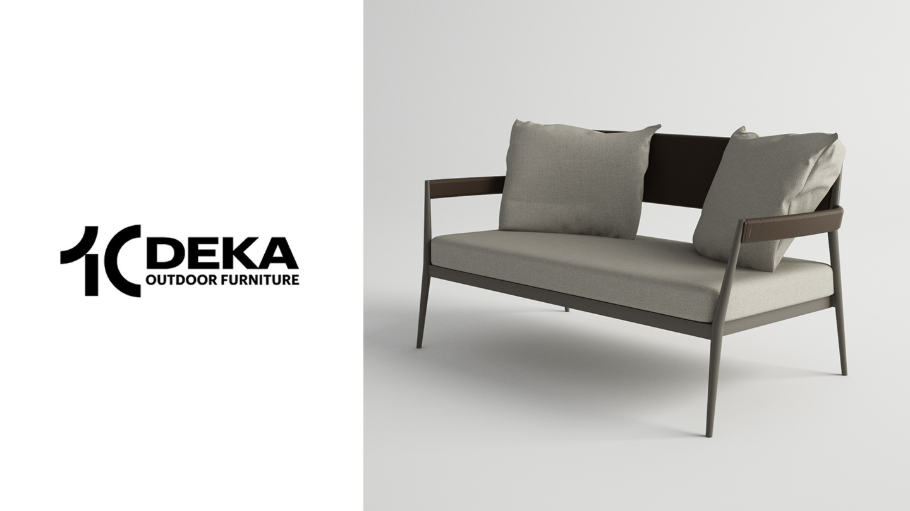 10Deka Outdoor - Curacao collection - Sofa 2-seater