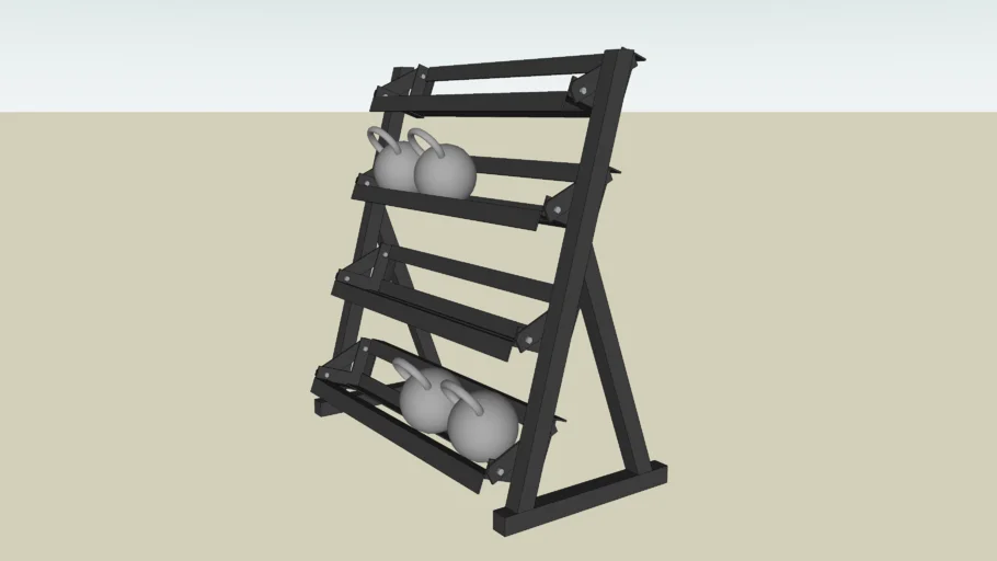 TA4200 - Kettlebell Rack
